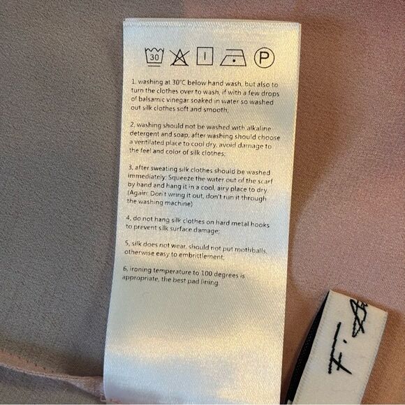 Silk Shell Tank Top Pink Size 36 Small - Picture 4 of 5